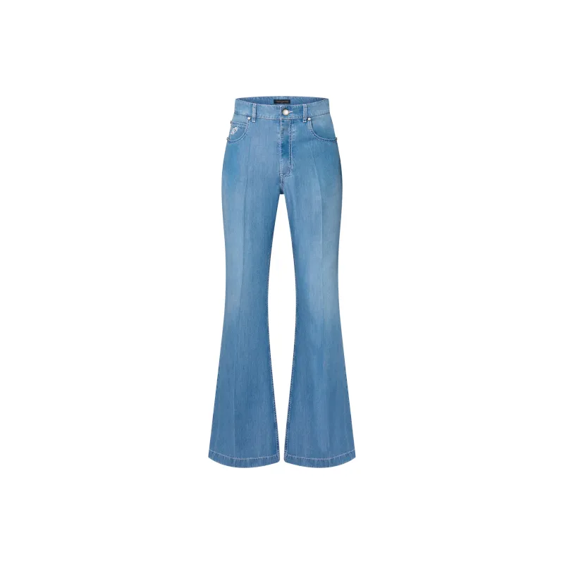 LOUIS VUITTON SS24 Casual Pants Men's Blue-5