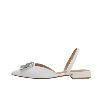 URBAN REVIVO Casual Single Shoes Women's Raw White
