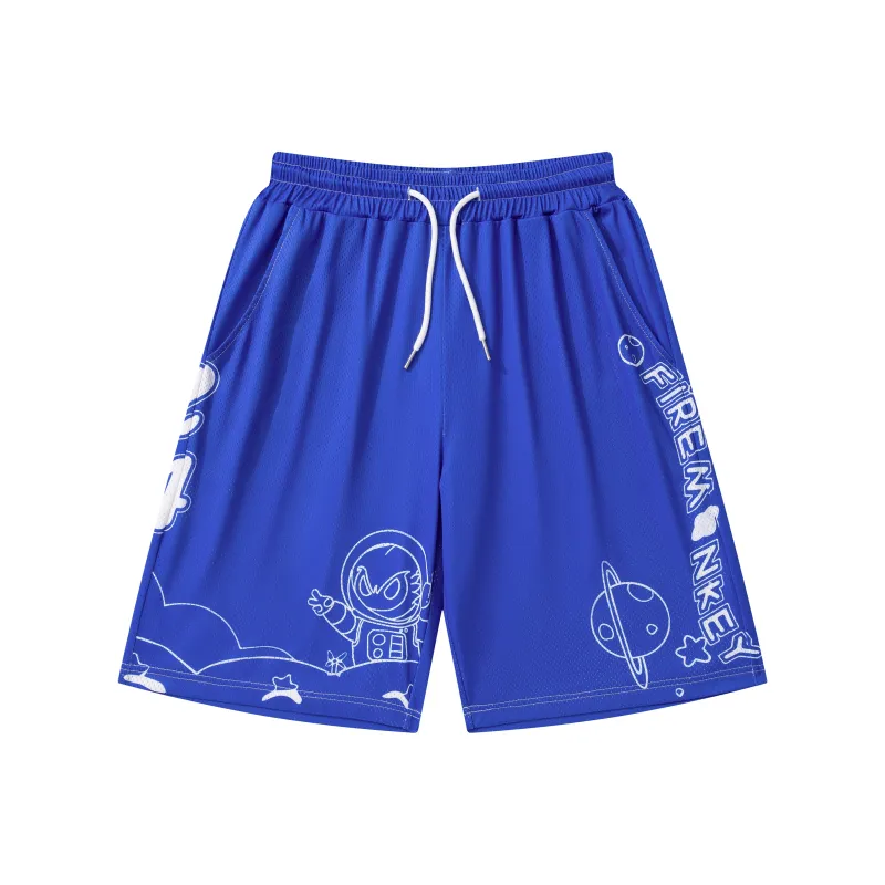 FireMonkey Basketball Shorts Unisex-7