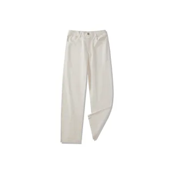 DKPD Casual Pants Unisex Milk White