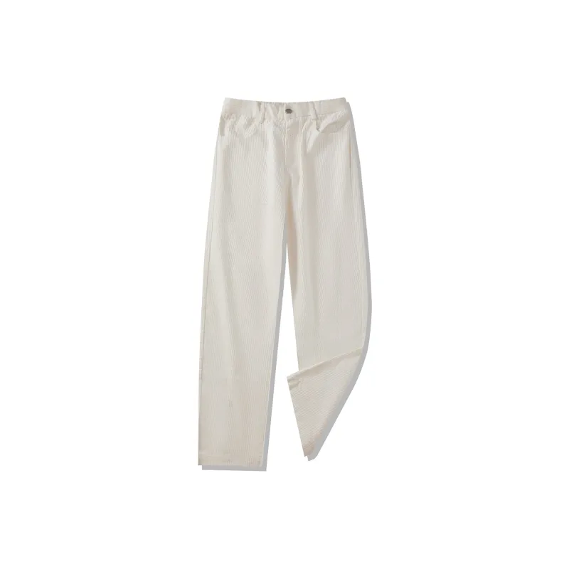DKPD Casual Pants Unisex Milk White-0