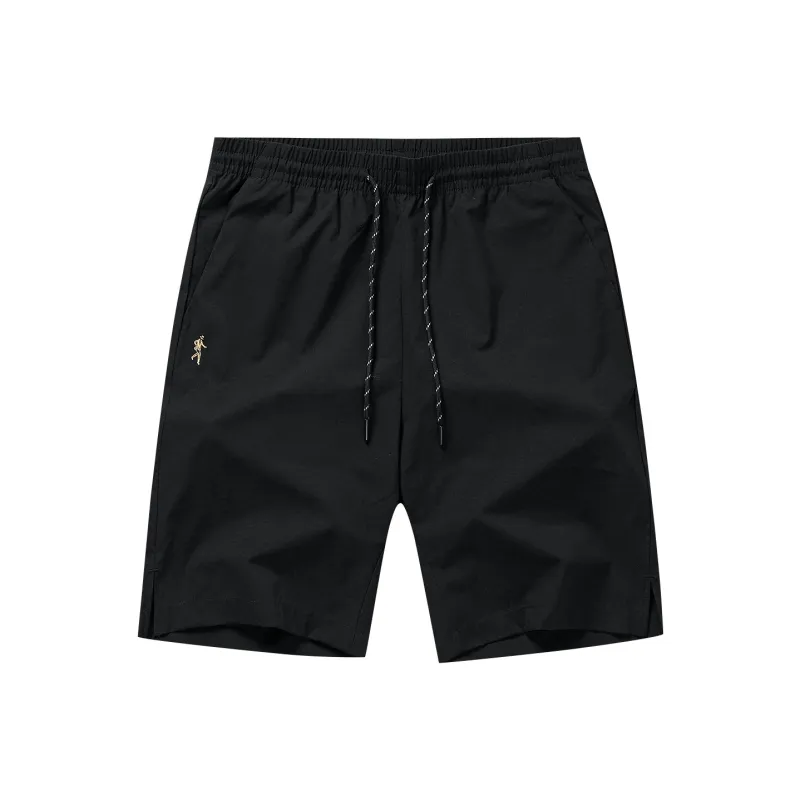 Dance With Wolves Casual Shorts Men's Black-0