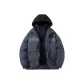 Gray with Black Hood
