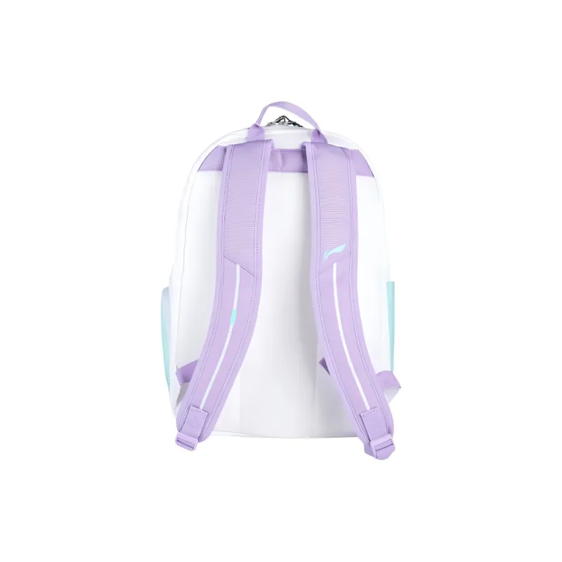 LiNing Badminton Racket Bags Backpack White Unisex-2