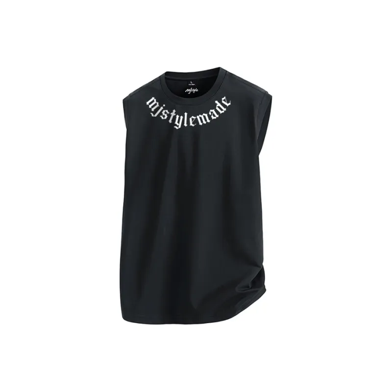 MJ STYLE Sleeveless Vests Unisex-0