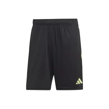 Adidas Casual Shorts Men Yellow Stripes Black
