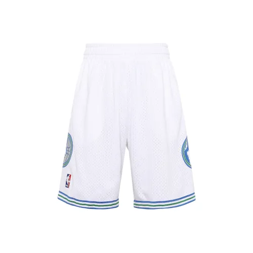 Mitchell Ness Basketball Shorts Unisex White