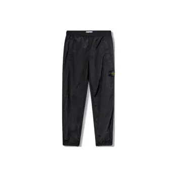 STONE ISLAND FW23 Casual Pants Men's Black