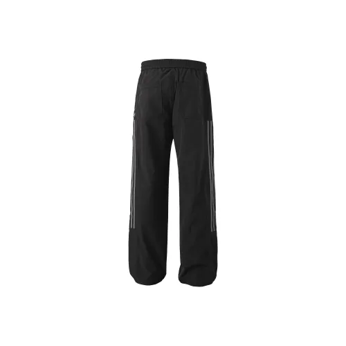 RO11ROCKET Casual Pants Unisex Black
