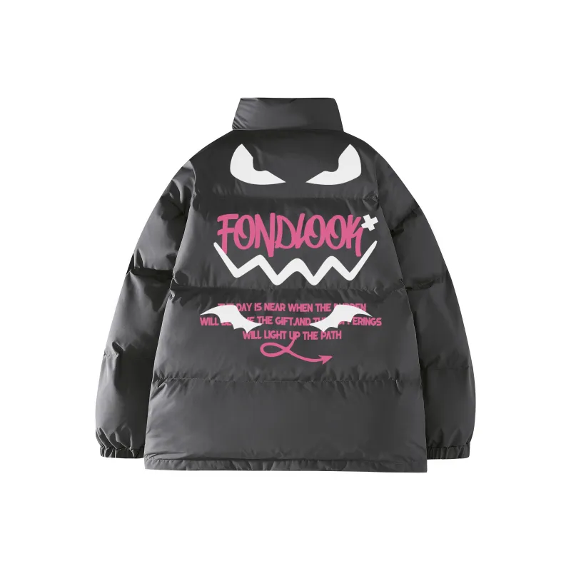 FONDLOOK Puffer Jackets Unisex-5