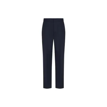 EMPORIO ARMANI Lightweight Virgin Wool blend Twill Chinos