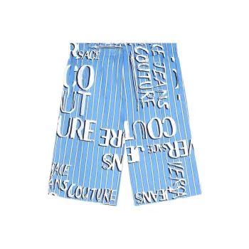 VERSACE JEANS COUTURE SS23 Casual Shorts Men's Blue