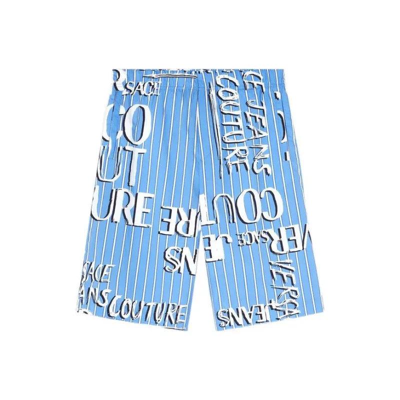 VERSACE JEANS COUTURE SS23 Casual Shorts Men's Blue-0