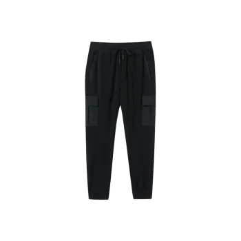 PIONEER CAMP Casual Pants Unisex Black