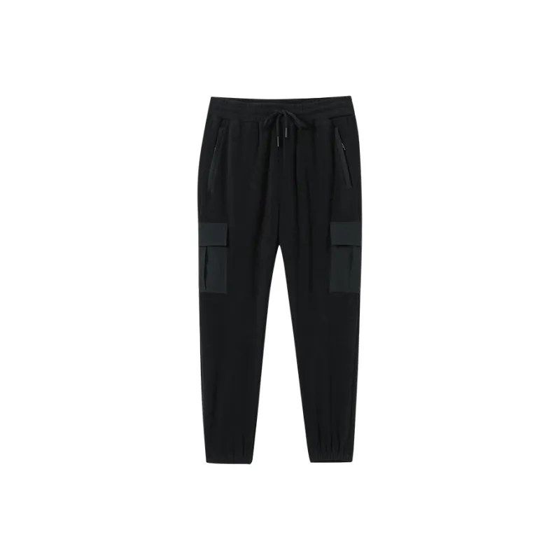 PIONEER CAMP Casual Pants Unisex Black-0