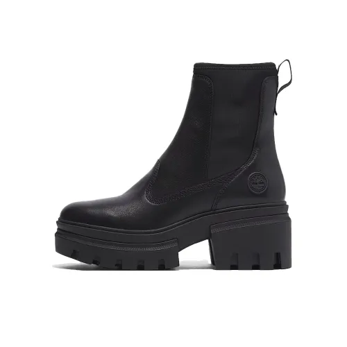 Timberland Everleigh Short Chelsea Boots Women's Black