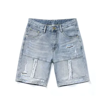 SANTASTIC Denim Shorts Men's Blue