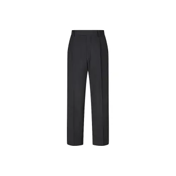 CROQUIS Black Thread Casual Pants Men's Jet Black