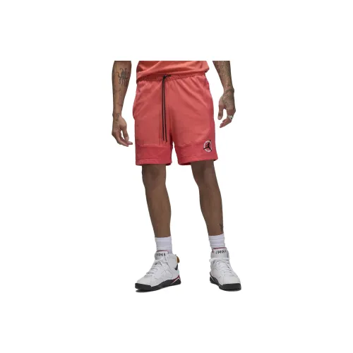 JORDAN Flight MVP Casual Shorts Men Coral