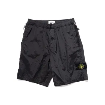 STONE ISLAND Casual Shorts Men's Charcoal Black