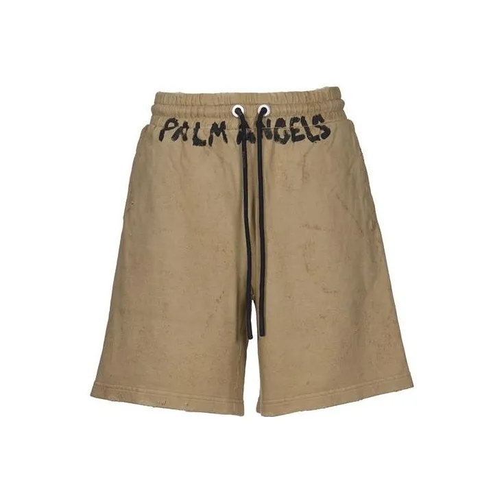 PALM ANGELS Seasonal Logo Sweatshorts-0