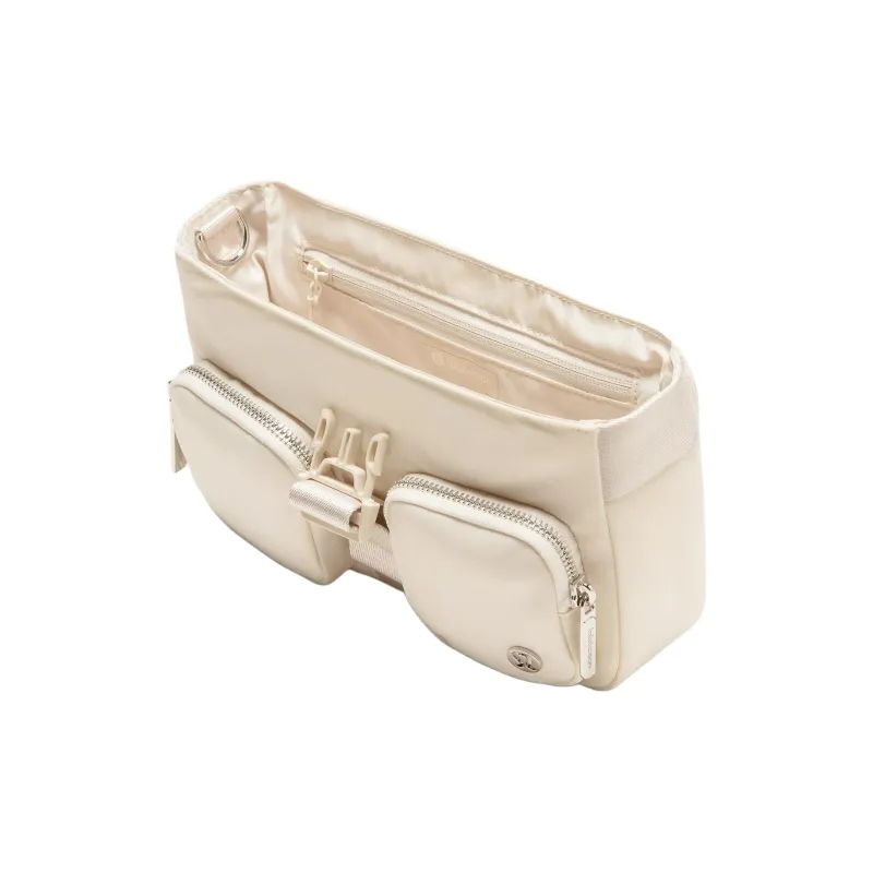 Lululemon Nylon Shoulder Bag, Crossbody Bag Women's Light Ivory-1