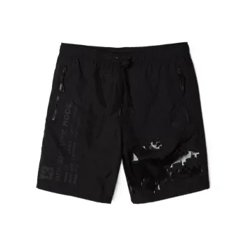 LACOSTE x L!ve X Minecraft SS22 Casual Shorts Unisex Black