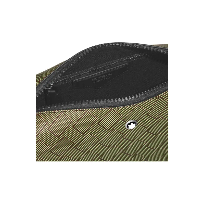 MONTBLANC Stylish 3.0 Grain Cow Leather Mailbox Bag, Shoulder Bag Mini Men's Lime-5