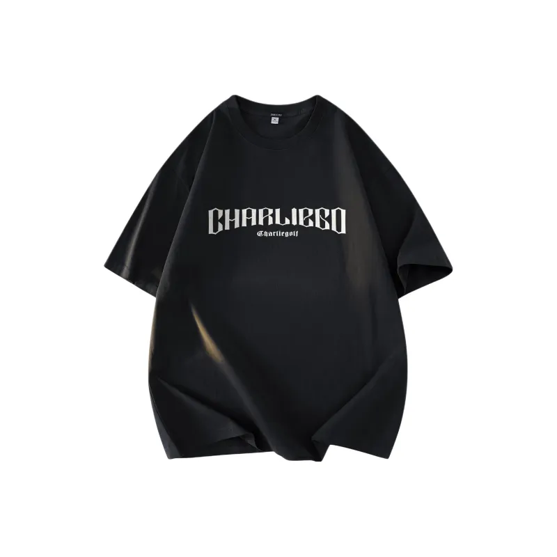 CHARLIE GOLF T Shirt Unisex Black-0