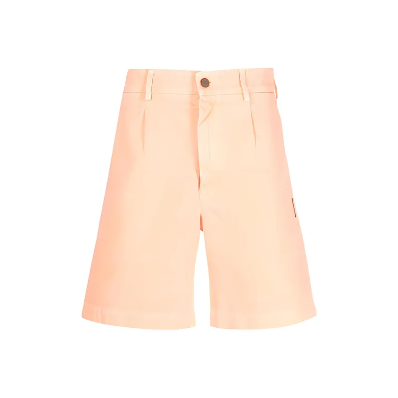 PALM ANGELS Mid-Rise Bermuda Shorts-0
