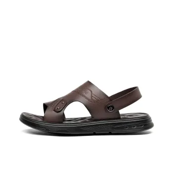 Spider King Beach Sandals Men's Brown