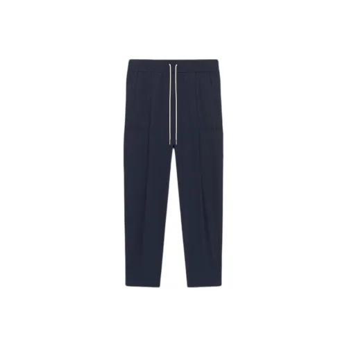 DROLE DE MONSIEUR Le Pantalon Cropped Cargo red Pants