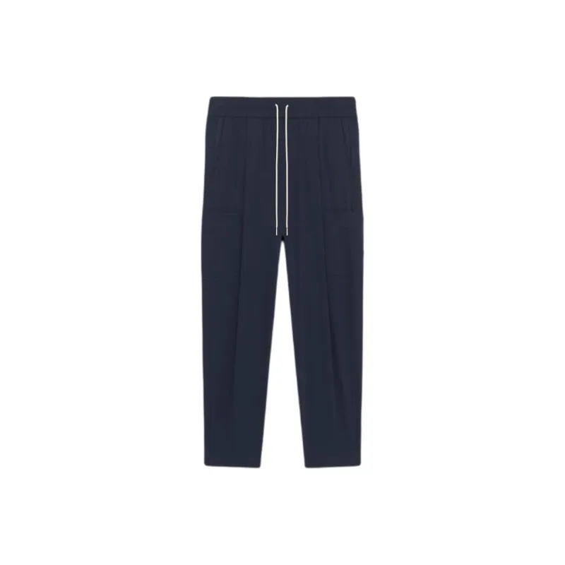 Drôle De Monsieur Le Pantalon Cropped Cargo Pants-0