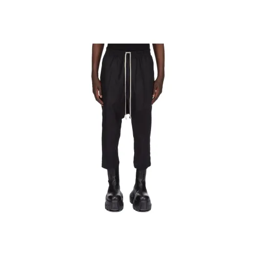 RICK OWENS Drawstring Cropped Pants