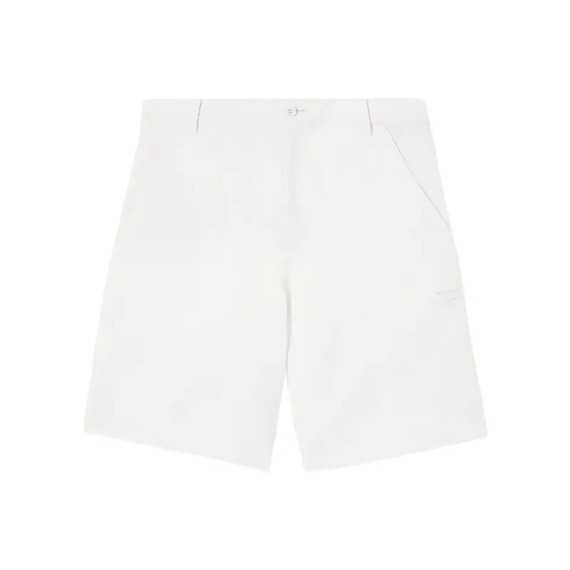 Burberry x POP TRADING COMPANY FW22 Casual Shorts Men's White-0