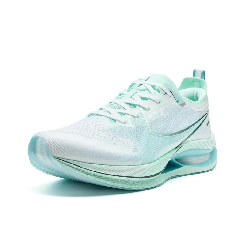 XTEP Anti Slip And Wear Resistant Coverage Low Top Casual Running Shoes Men's White Green-1