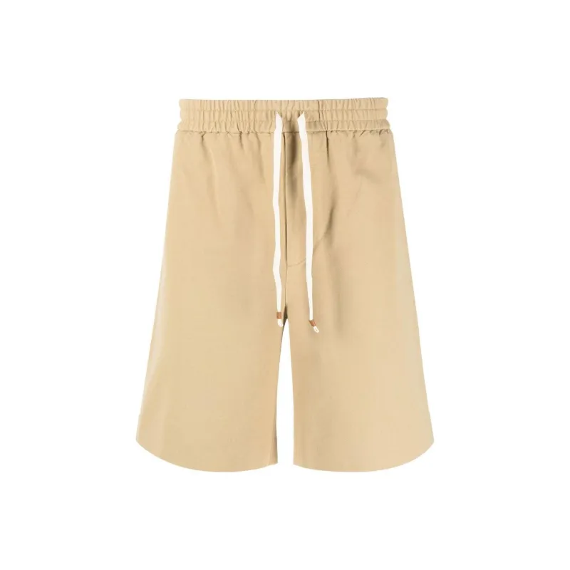 GUCCI Lightweight Cotton Canvas Shorts-0