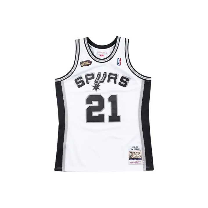 Mitchell Ness Nba Authentic 'Spurs 1998 Tim Duncan' Jersey-0