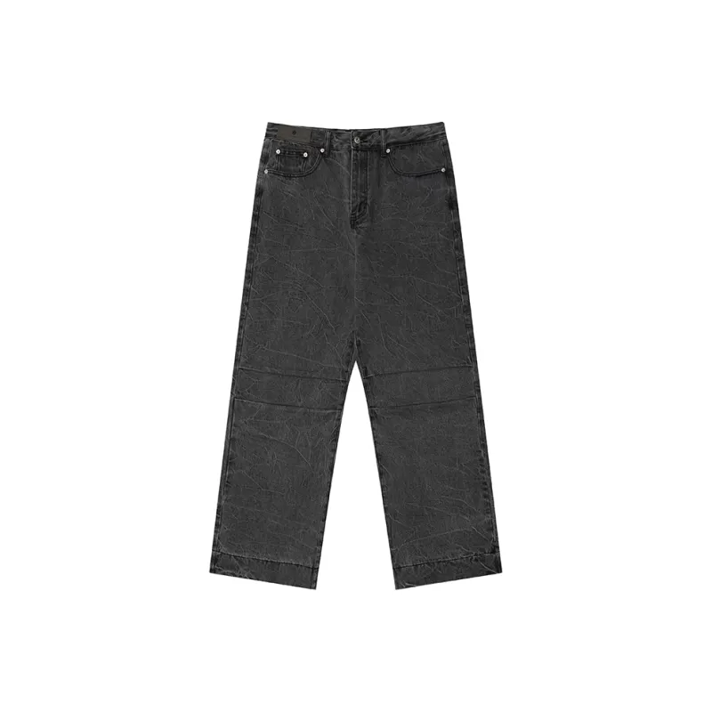 HKRXEC Jeans Unisex Black-0