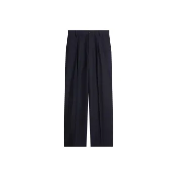 DRIES VAN NOTEN Straight-leg Wool Trousers