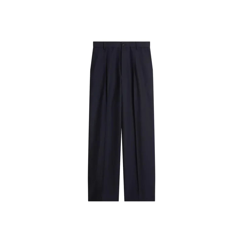 DRIES VAN NOTEN Straight-leg Wool Trousers-0
