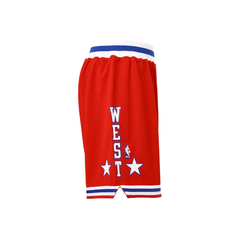 Mitchell Ness Basketball Shorts Men Red-0