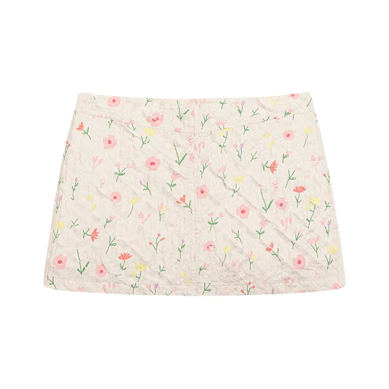 1ESS LA MODE Casual Short Skirts Women's Multicolor-1