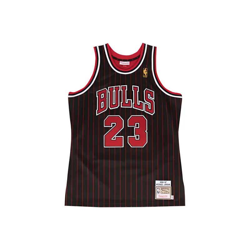 Mitchell & Ness Michael Jordan Chicago Bulls 1996 97 Alternate Authentic Nba Jersey-0