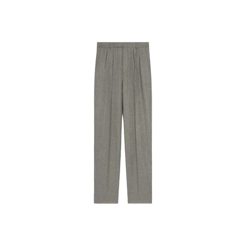 CELINE Keith Pants In Striped Flannel-0