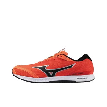 Mizuno Duel Sonic 4 Anti Slip Wear Resistant Low Top Casual Running Shoes Unisex Orange