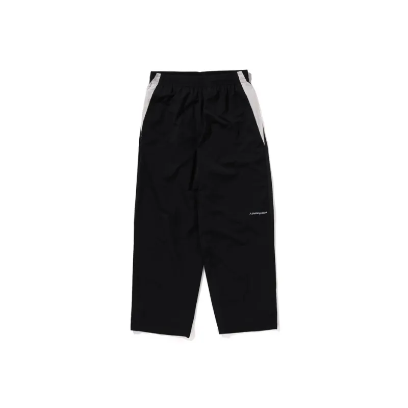 Bape Nylon Loose Fit Track Pants-0