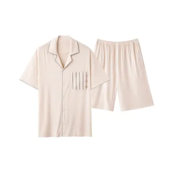 MADALLO Pajama Set Men's Apricot