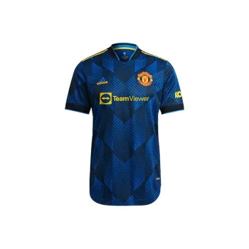 Adidas MANCHESTER UNITED THEATRE OF DREAMS Soccer Jersey Men's Blue
