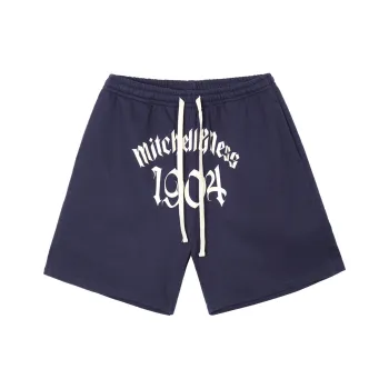 Mitchell Ness Casual Shorts Men Navy Blue